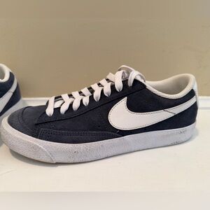 Nike Blue and White Sneakers